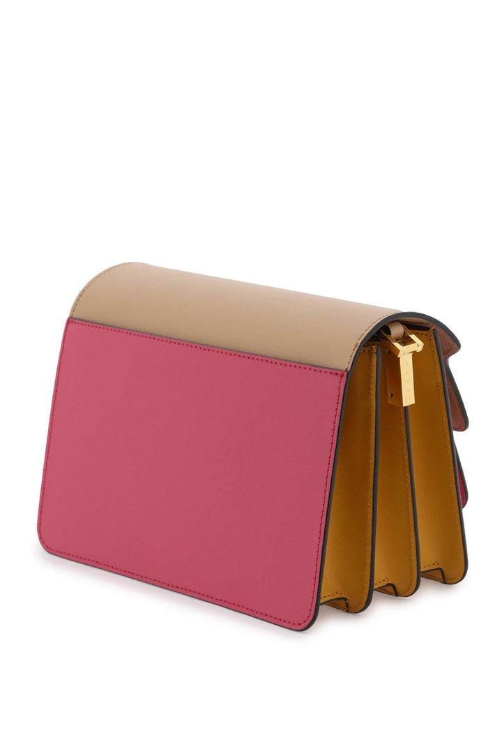 Tricolor Leather Medium Trunk Bag - Marni - Women