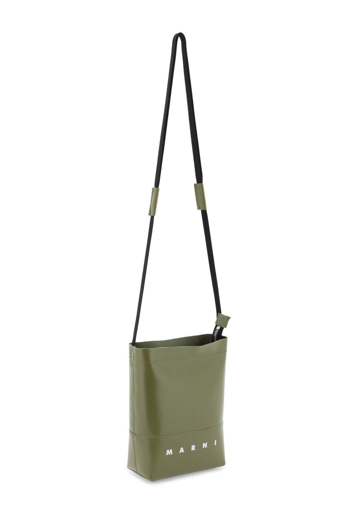 Coated Canvas Crossbody Bag - Marni - Men