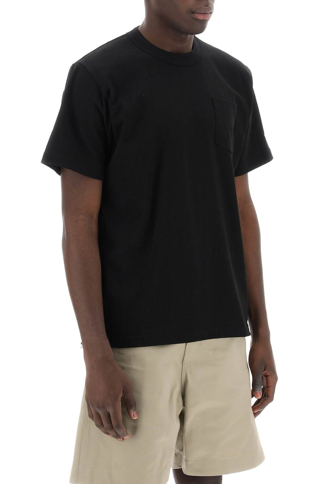 Side Zip T Shirt - Sacai - Men