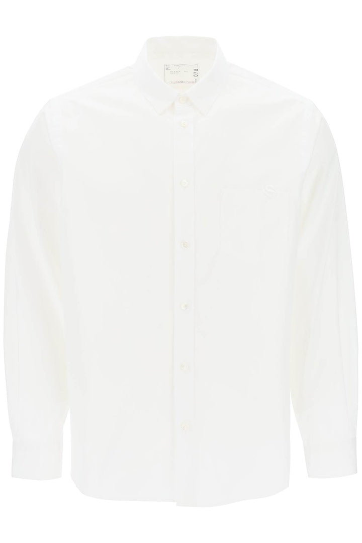 Thomas Mason Cotton Poplin Shirt - Sacai - Men