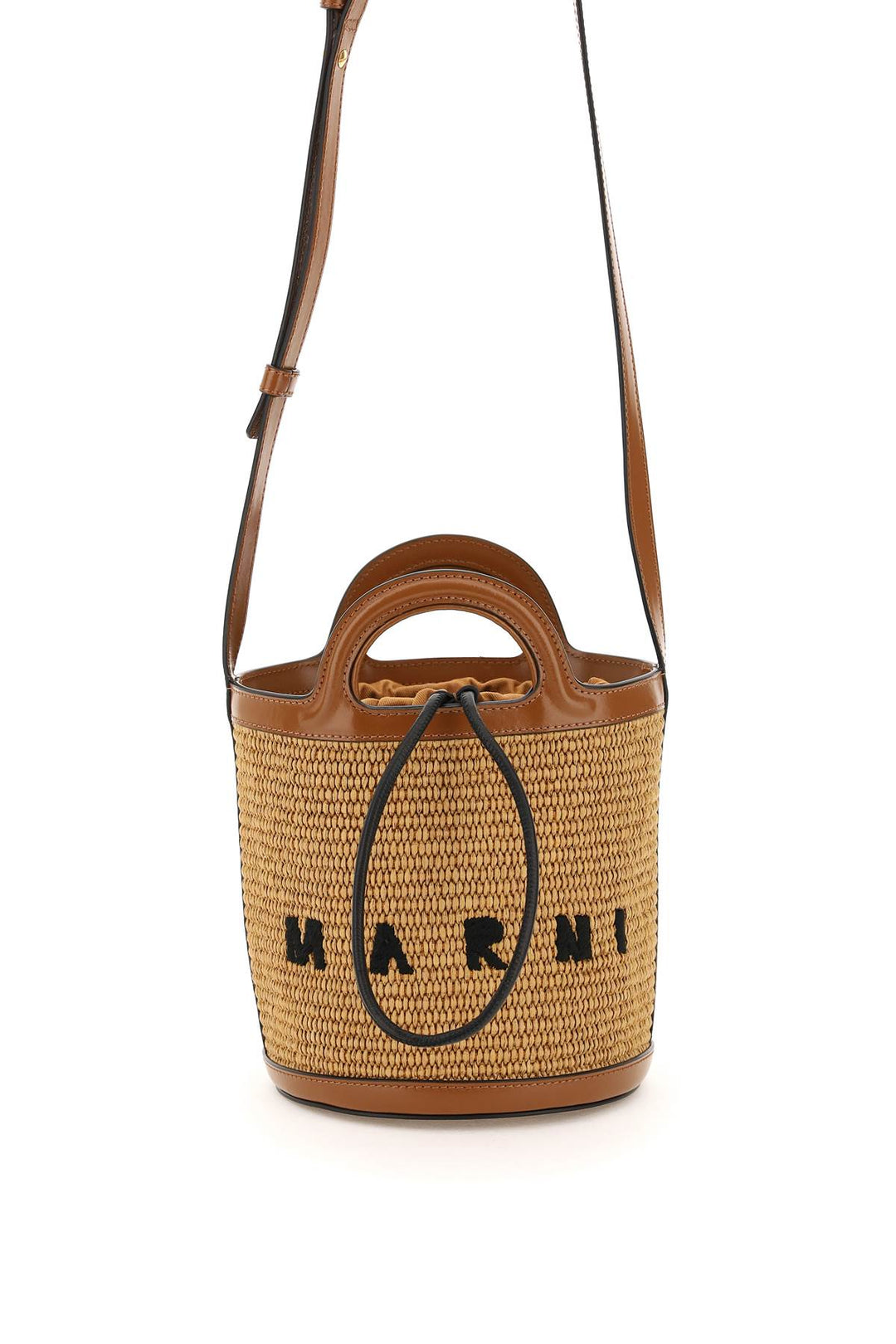 Raffia Tropicalia Bucket Bag - Marni - Women