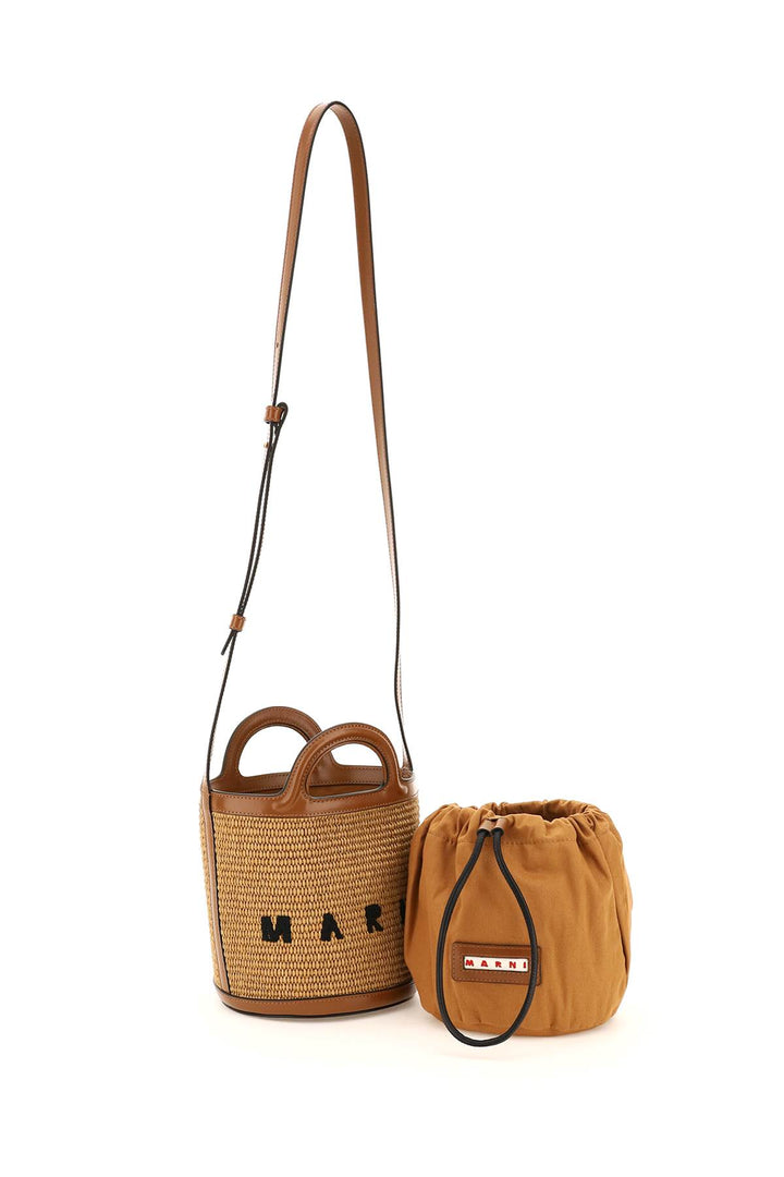 Raffia Tropicalia Bucket Bag - Marni - Women