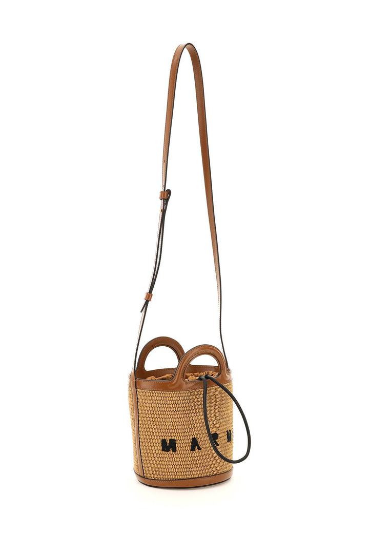 Raffia Tropicalia Bucket Bag - Marni - Women