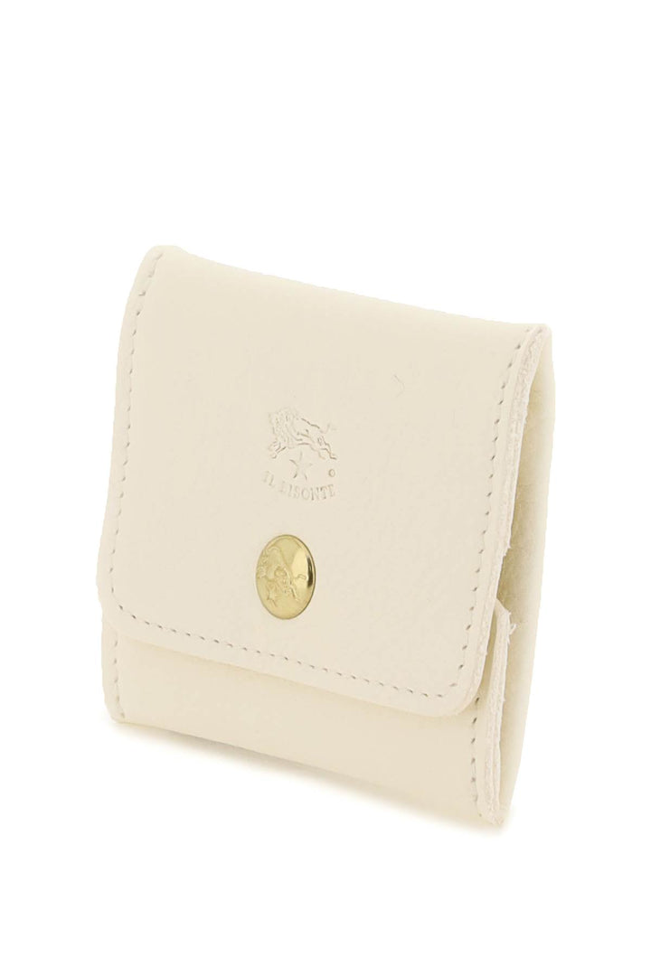 Soft Calf Leather Coin Purse - Il Bisonte - Women