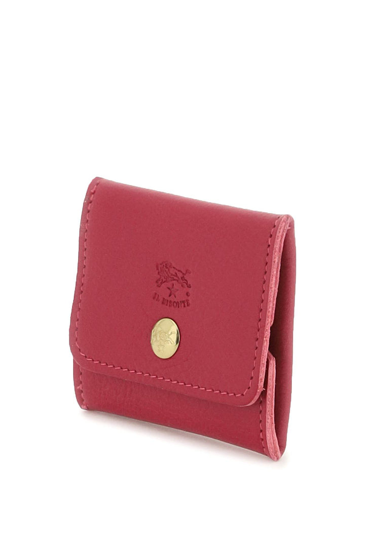 Soft Calf Leather Coin Purse - Il Bisonte - Women