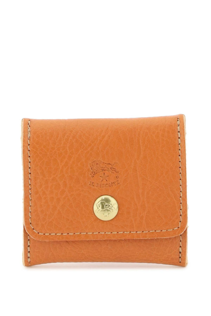 Soft Calf Leather Coin Purse - Il Bisonte - Women