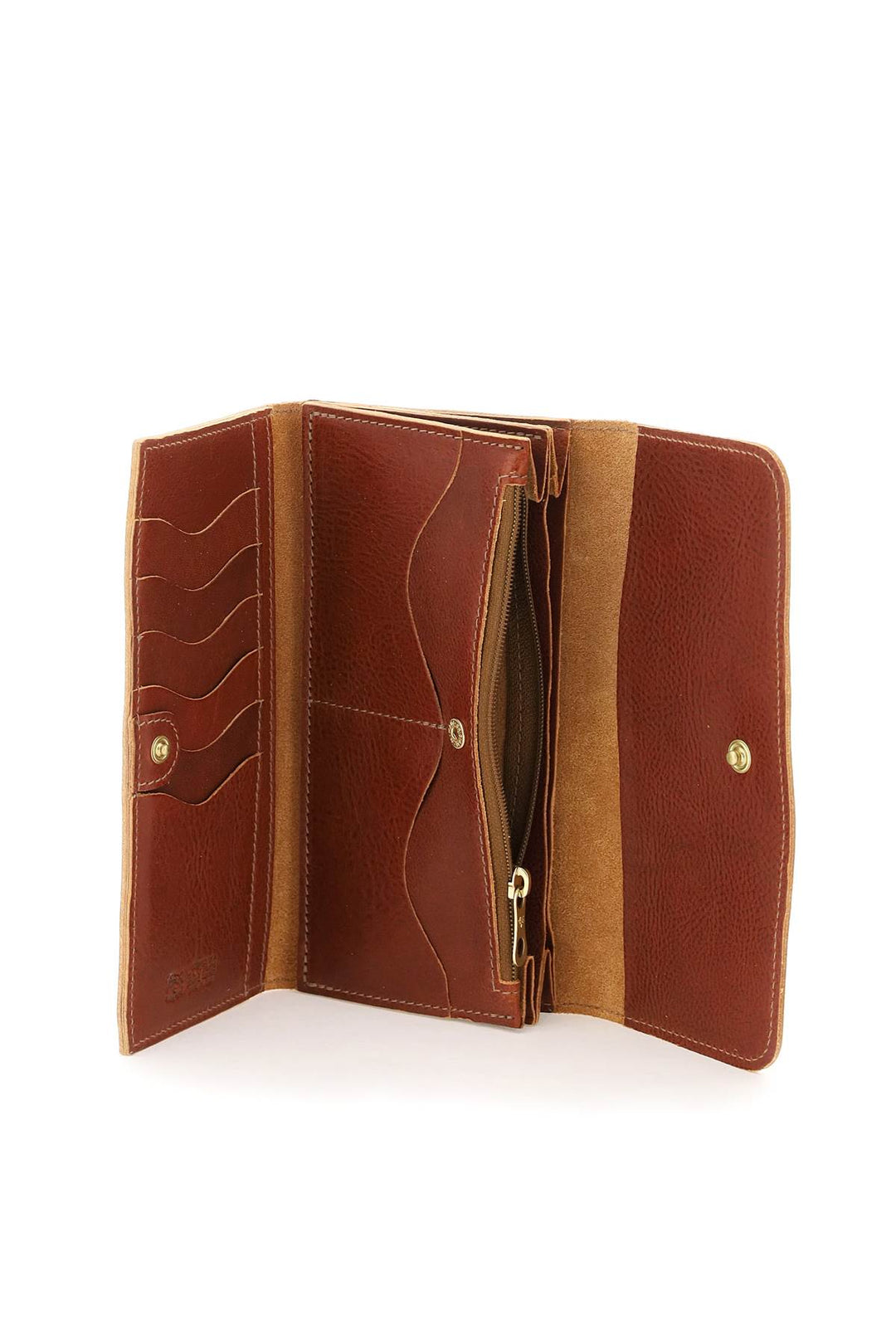 Leather Wallet - Il Bisonte - Women