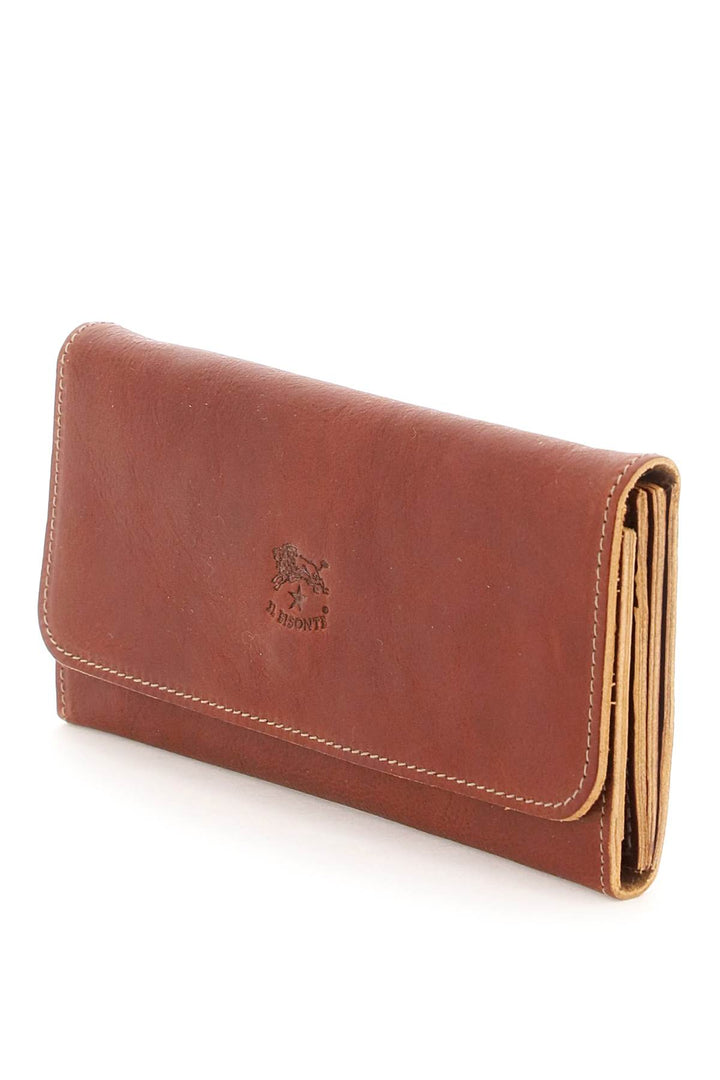 Leather Wallet - Il Bisonte - Women