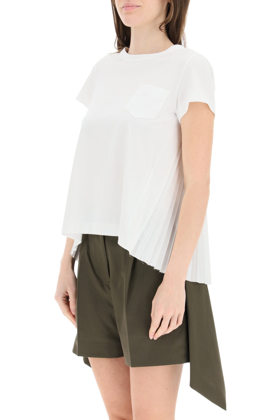 Hybrid T Shirt - Sacai - Women