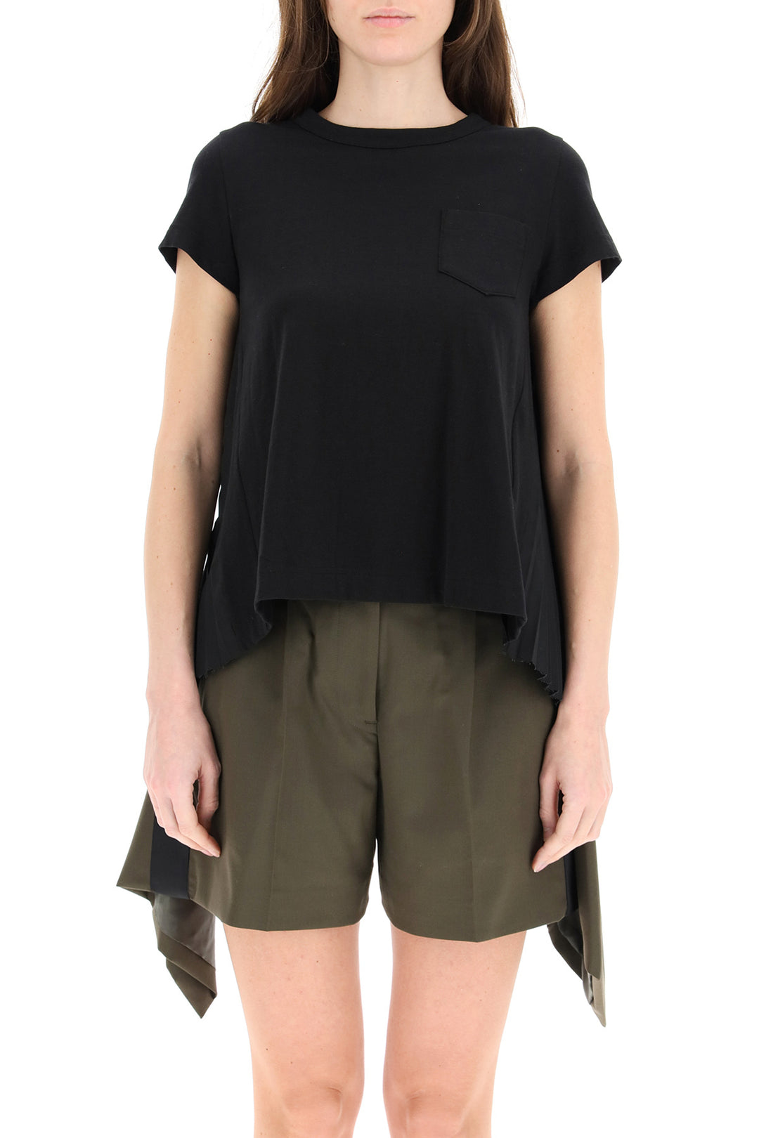 Hybrid T Shirt - Sacai - Women