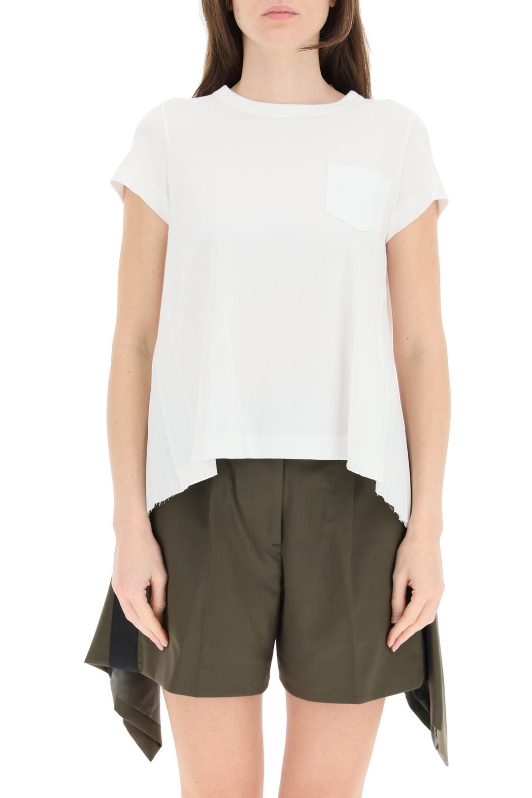 Hybrid T Shirt - Sacai - Women