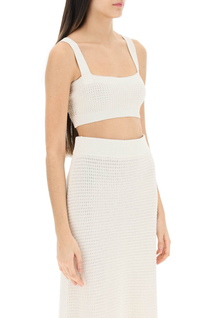 'Senna' Knitted Bandeau Top - Loulou Studio - Women