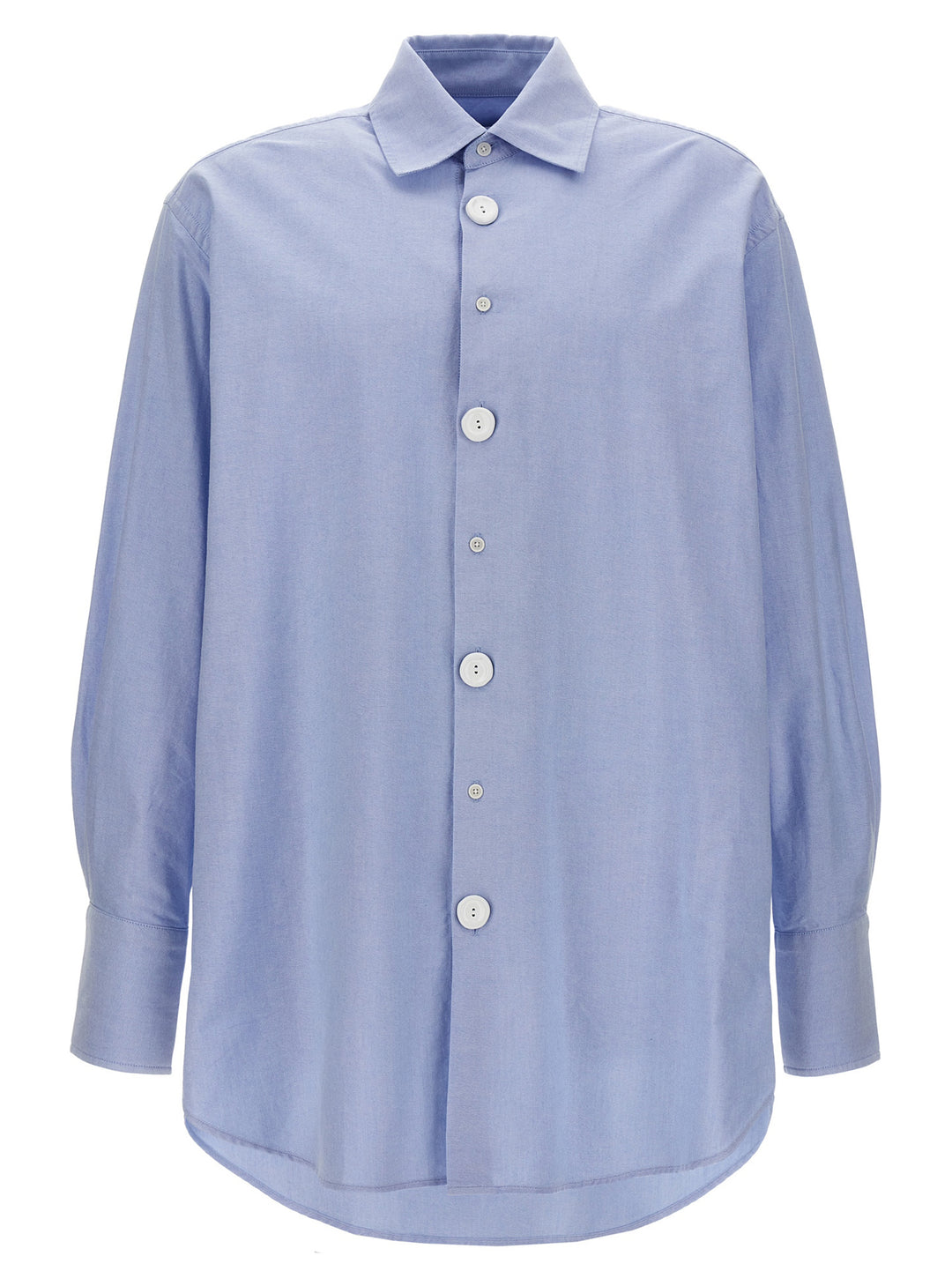 Oversized Shirt Shirt, Blouse Light Blue