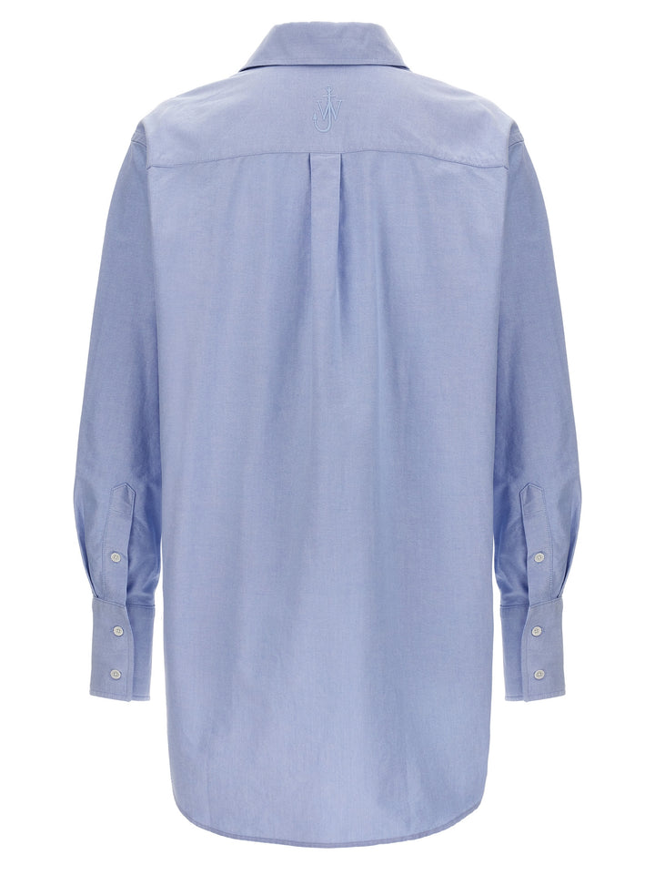 Oversized Shirt Shirt, Blouse Light Blue