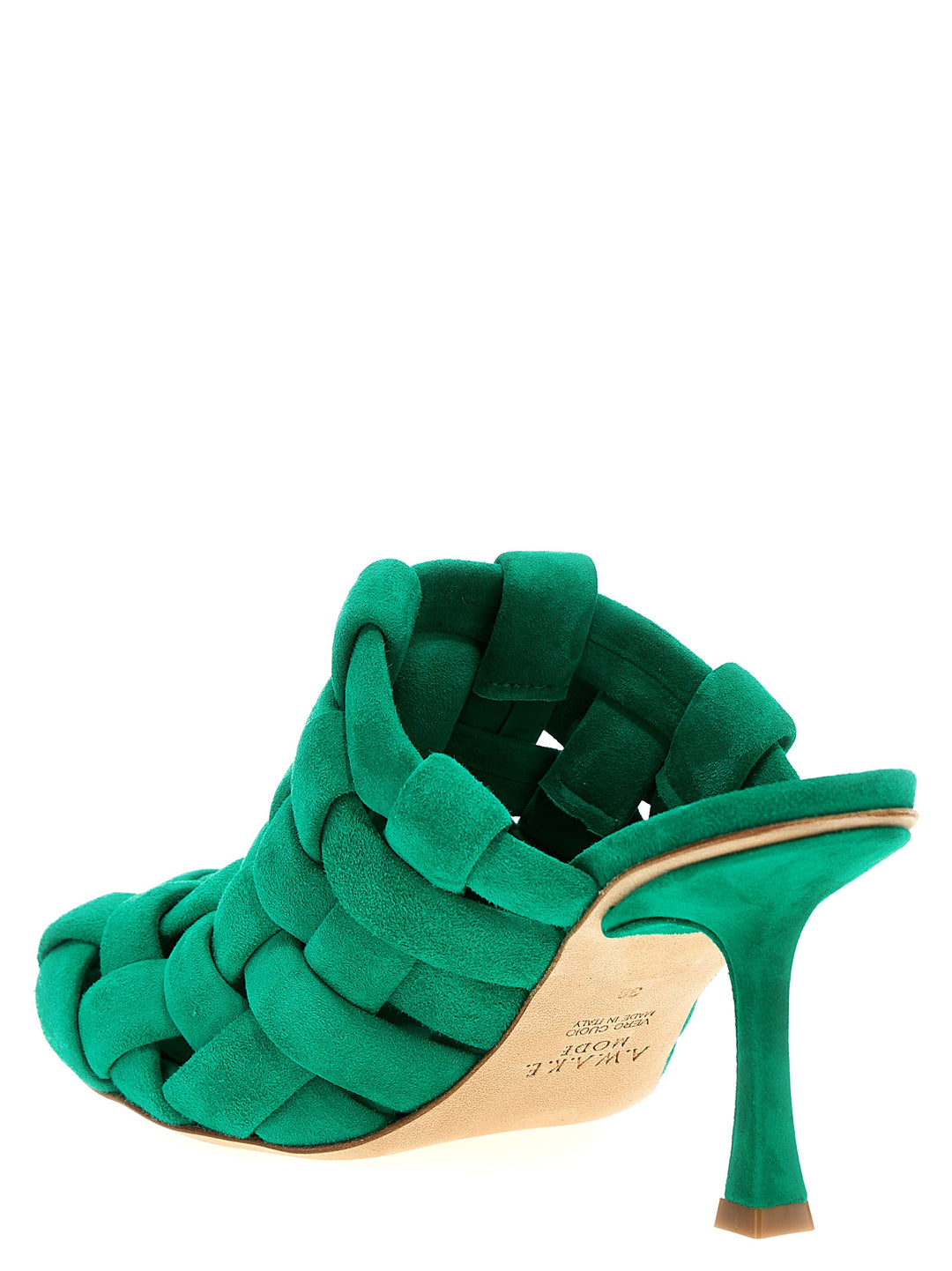 Wilma Chubby Pumps Green