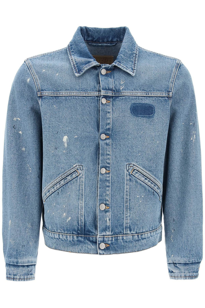 Giacca Corta In Denim - MM6 Maison Margiela - Men