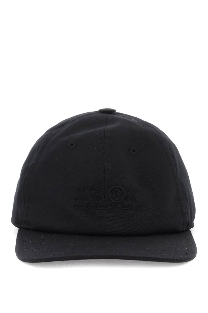 Baseball Cap With Numeric Embroidery - MM6 Maison Margiela - Men