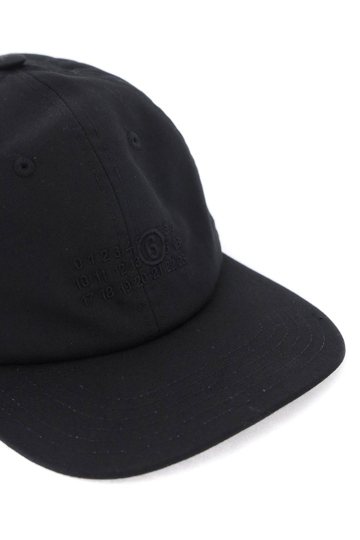 Baseball Cap With Numeric Embroidery - MM6 Maison Margiela - Men