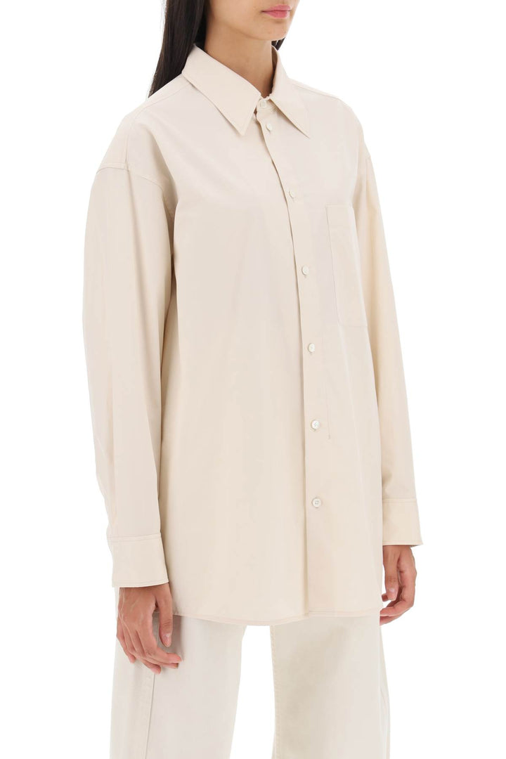 Oversized Shirt In Poplin - Lemaire - Women