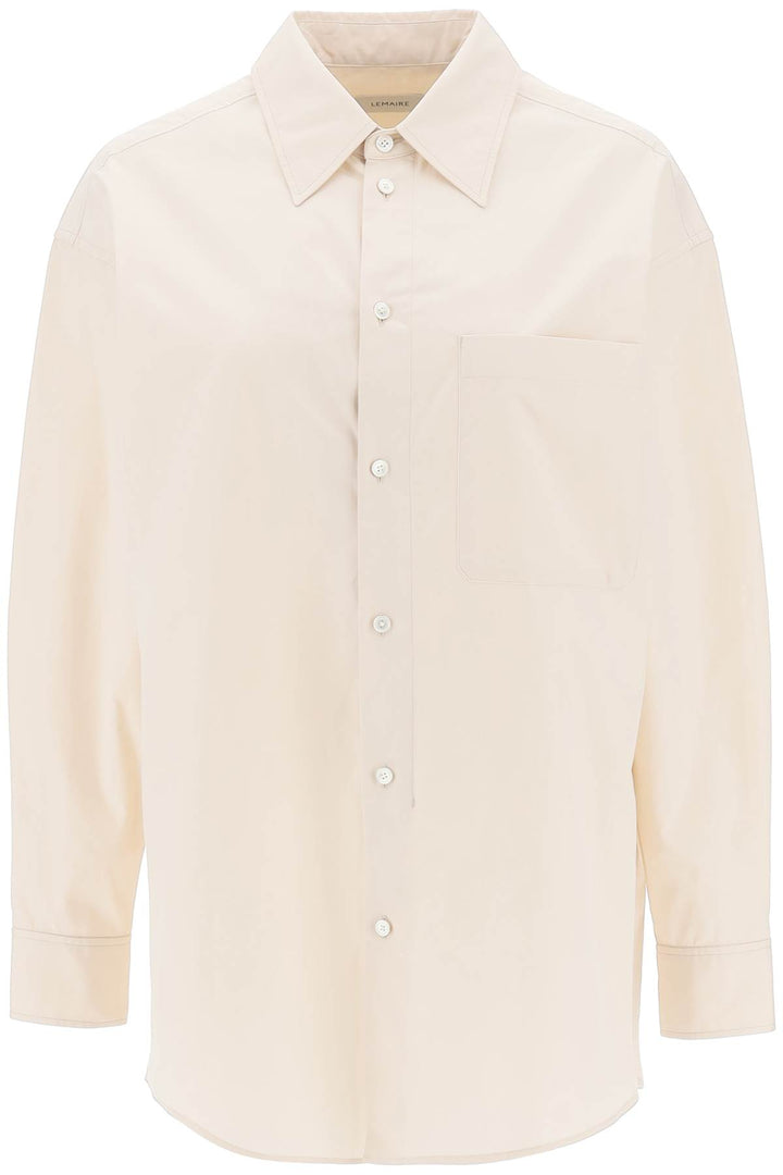 Oversized Shirt In Poplin - Lemaire - Women