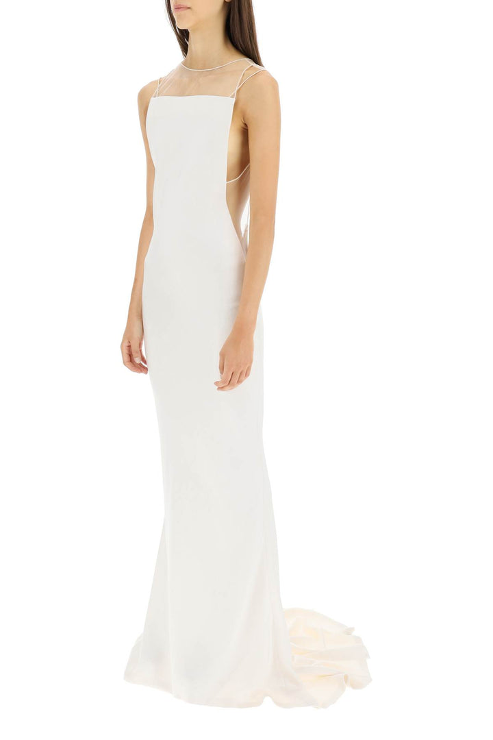 Hammered Satin Gown - Maison Margiela - Women