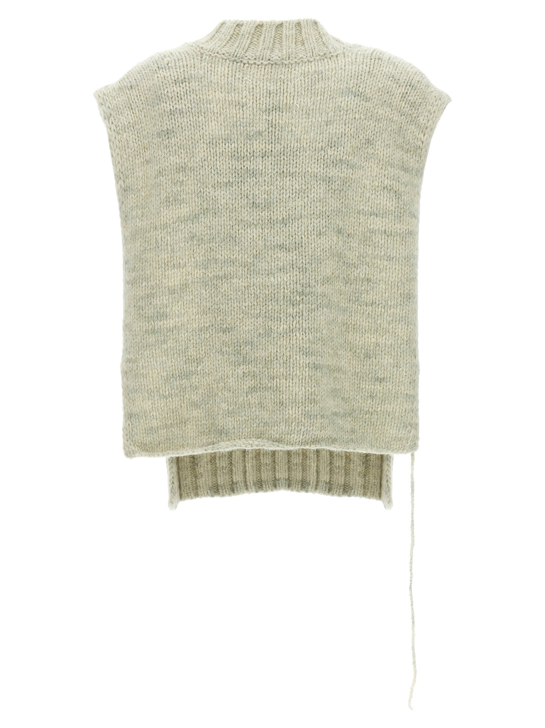 Knit Vest Gilet Green