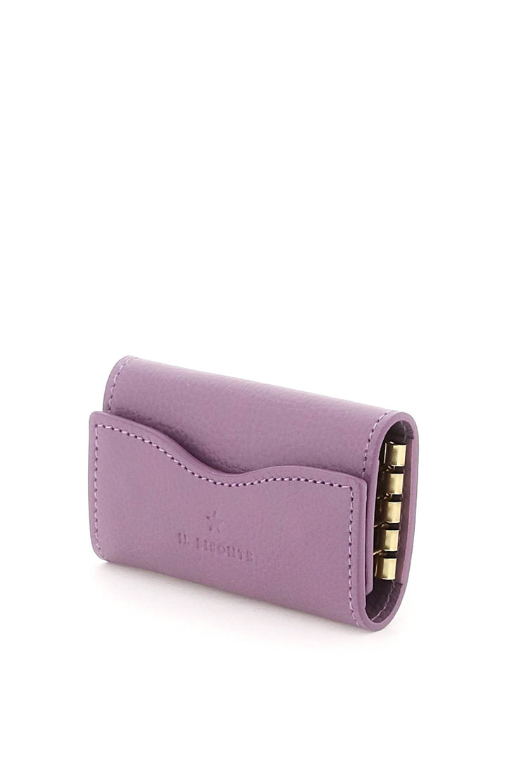 Leather Key Holder - Il Bisonte - Women