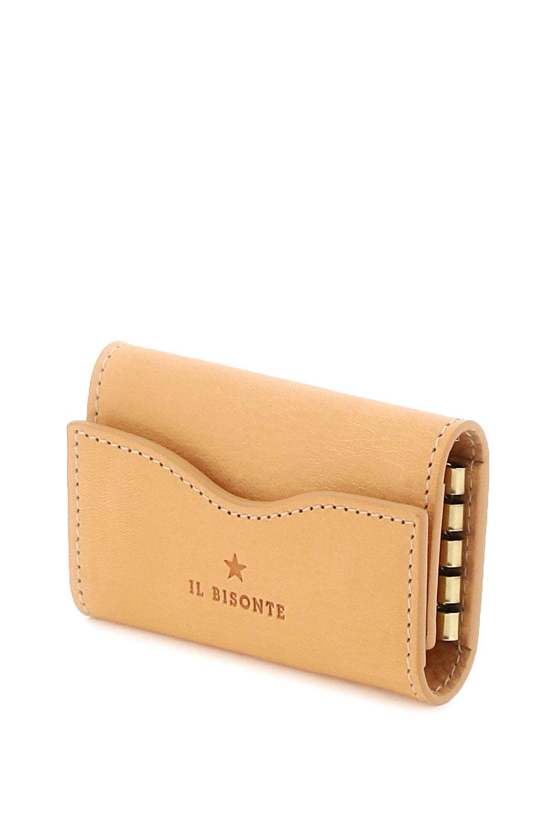 Leather Key Holder - Il Bisonte - Women