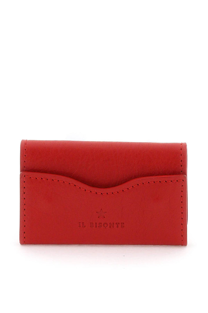 Leather Key Holder - Il Bisonte - Women