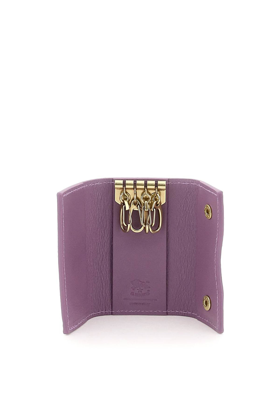 Leather Key Holder - Il Bisonte - Women