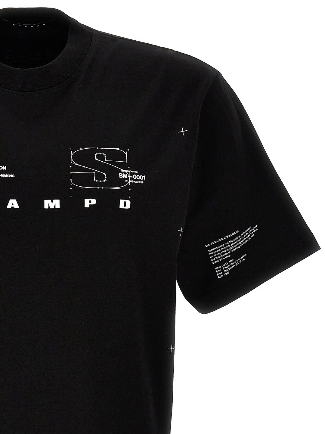 Mountain Transit T-Shirt White/Black