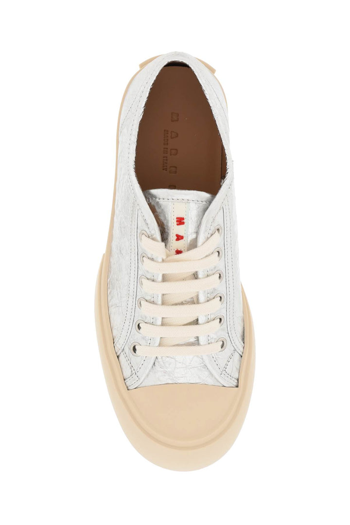 Sneakers Pablo In Pelle Metallizzata - Marni - Women