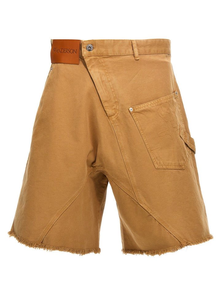 Twisted Workwear Bermuda, Short Beige