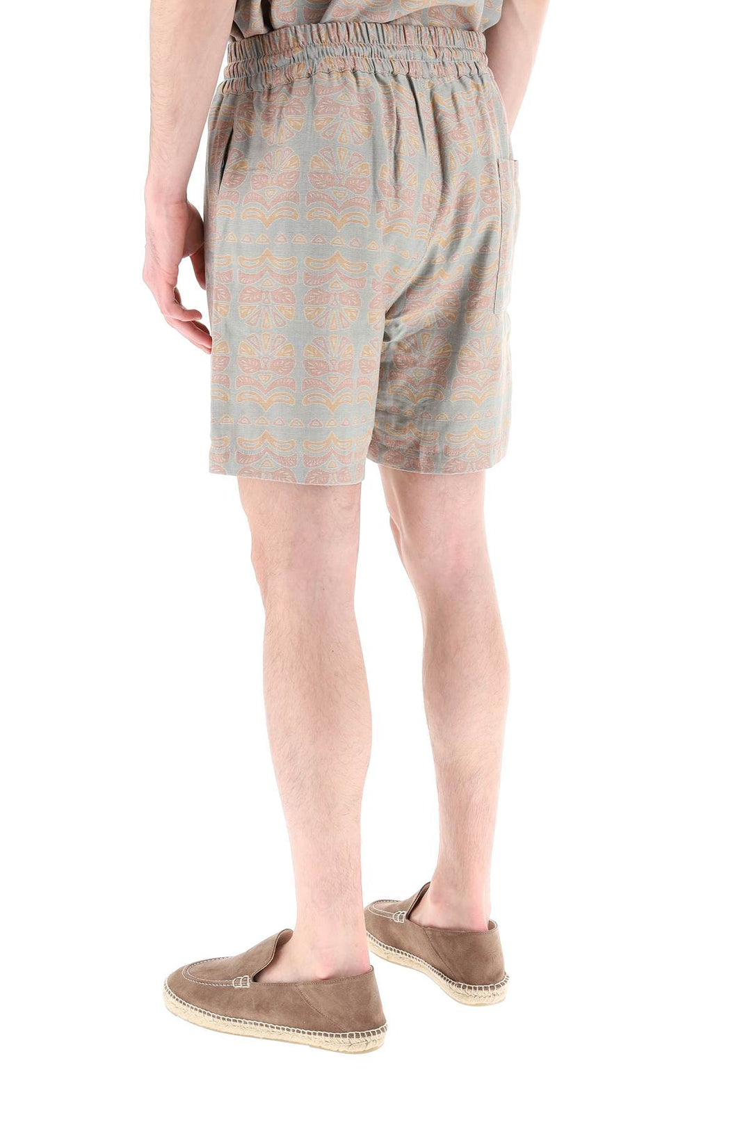 Cotton Viscose 'Resort' Shorts - Portuguese Flannel - Men