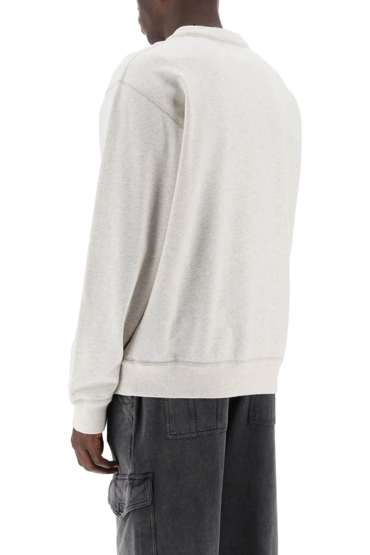 Mikoy Flocked Logo Sweatshirt - Marant - Men