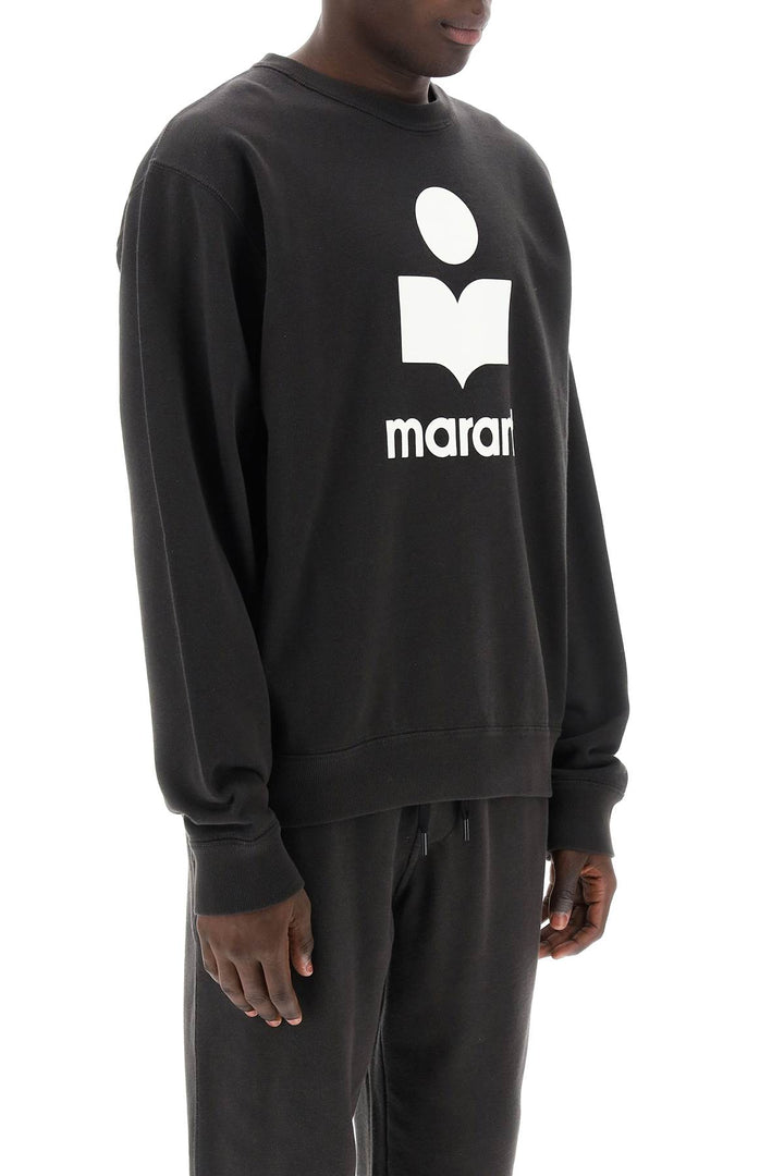 Mikoy Flocked Logo Sweatshirt - Marant - Men