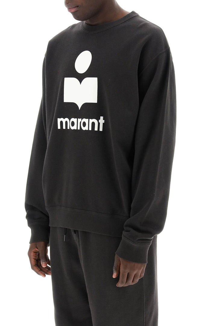 Mikoy Flocked Logo Sweatshirt - Marant - Men