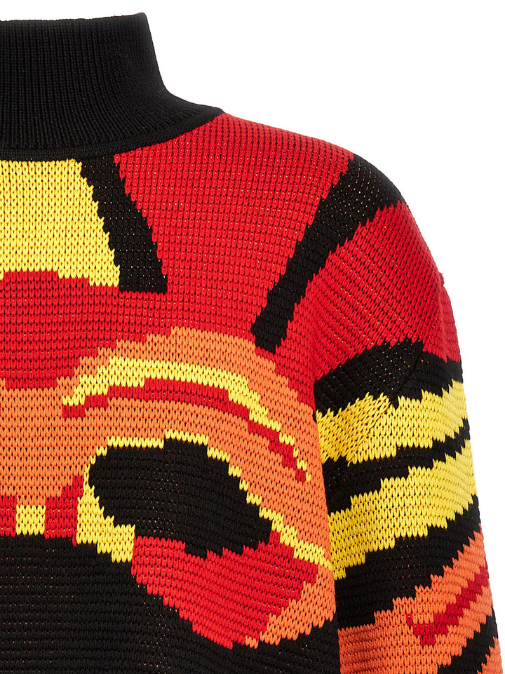 Jacquard Sweater Sweater, Cardigans Multicolor