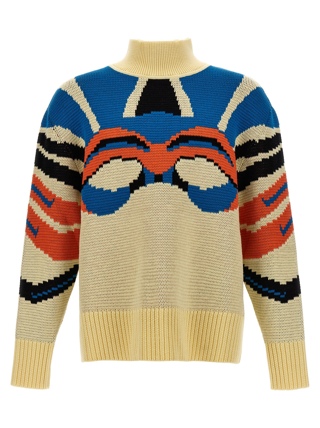 Jacquard Sweater Sweater, Cardigans Multicolor