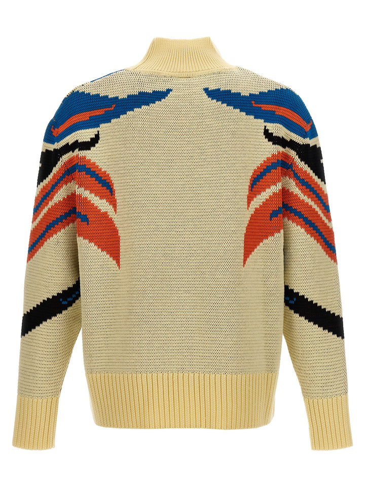 Jacquard Sweater Sweater, Cardigans Multicolor