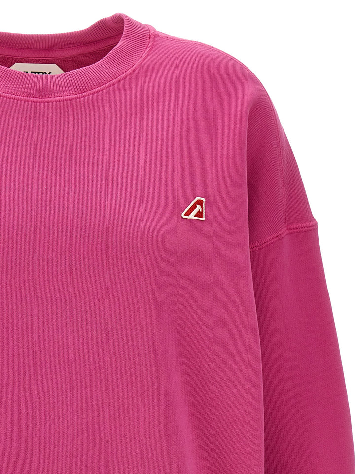 Logo Sweatshirt Fuchsia