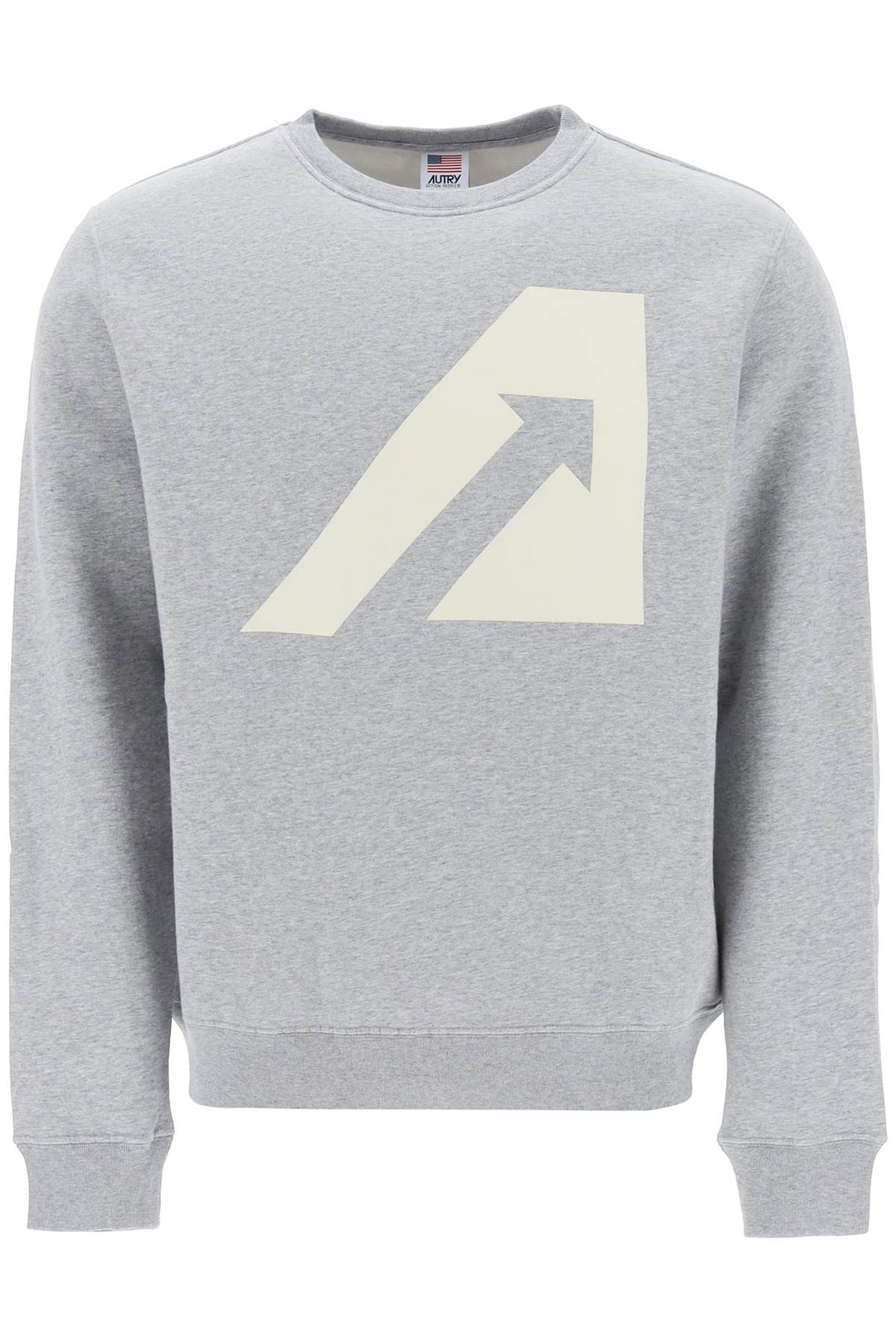 Crew Neck Sweatshirt With Logo Print - Autry - Men