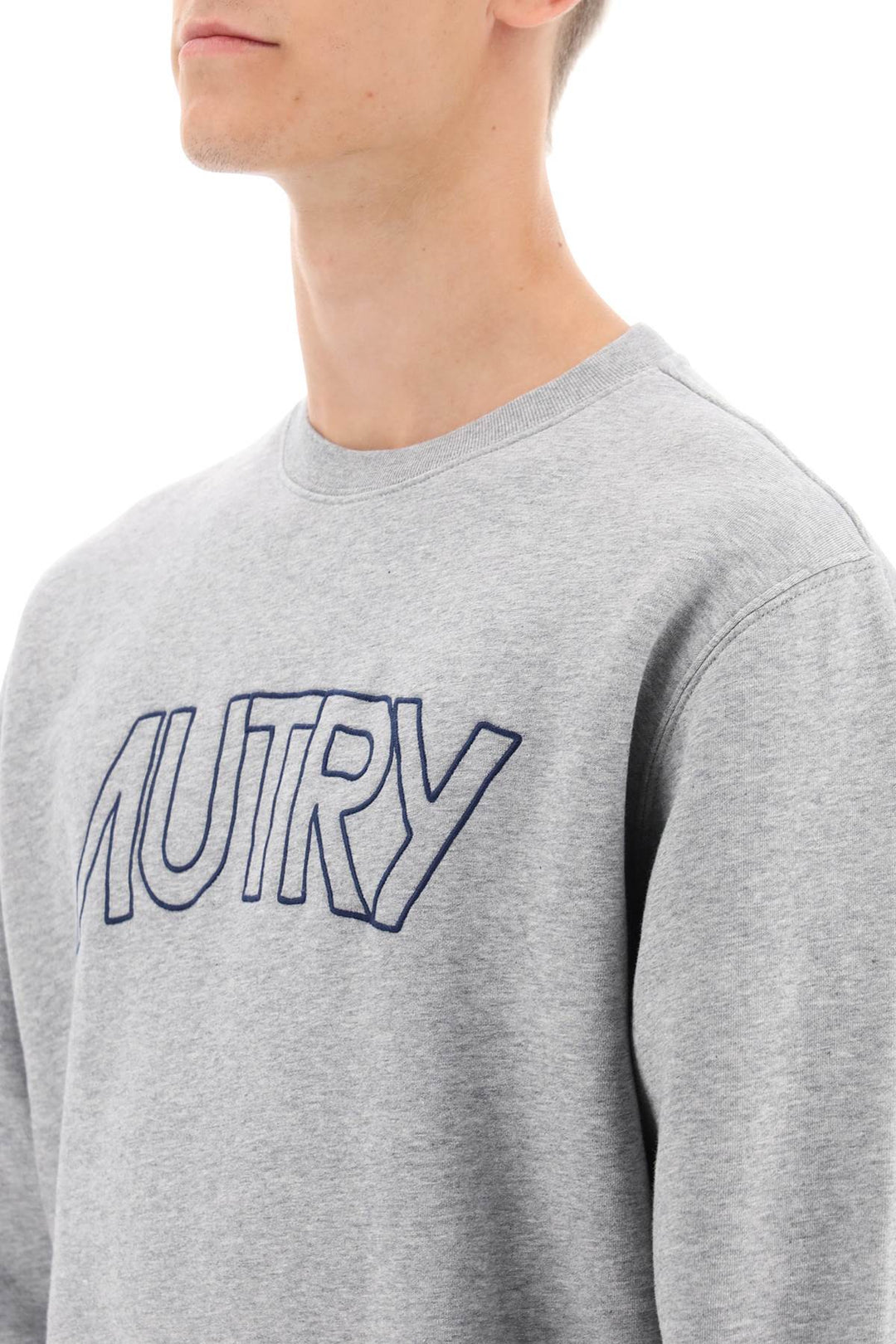 Embroidered Logo Icon Sweatshirt - Autry - Men