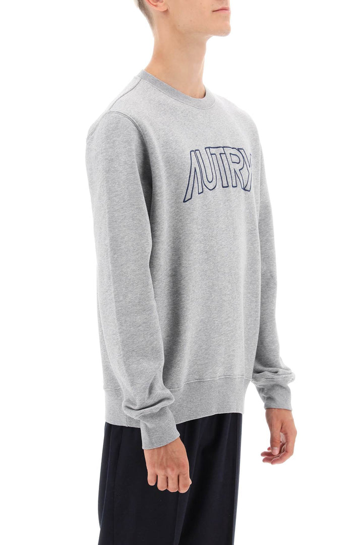 Embroidered Logo Icon Sweatshirt - Autry - Men