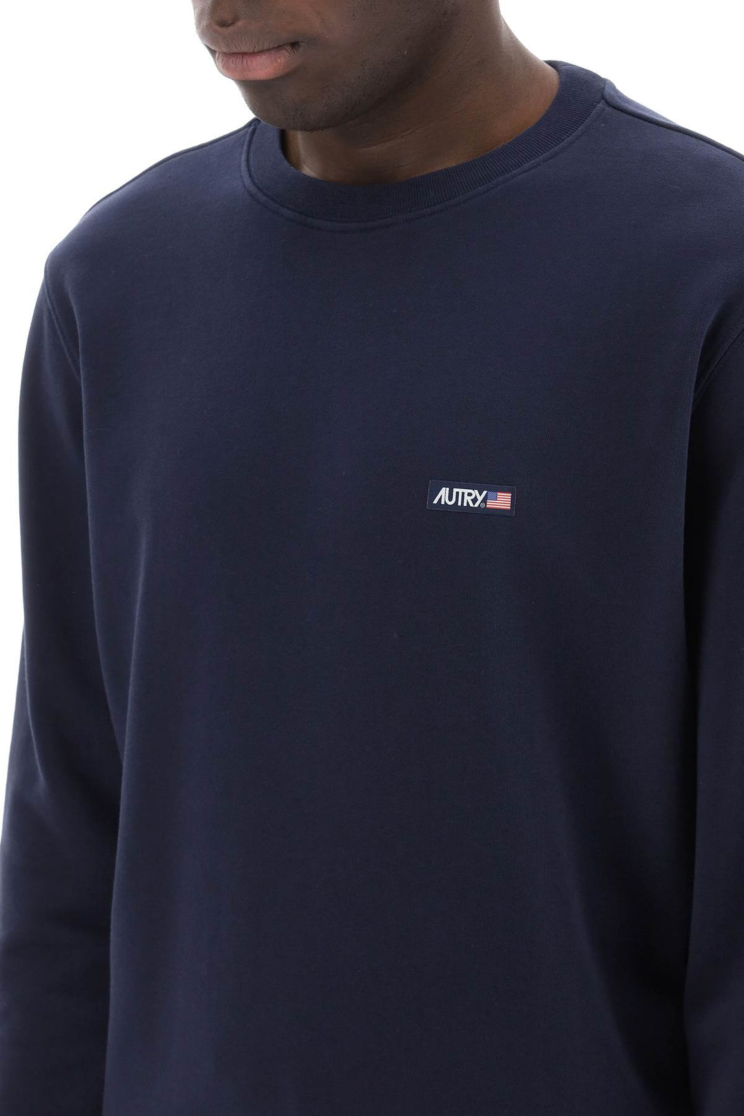 Sweatshirt With Logo Label - Autry - Men