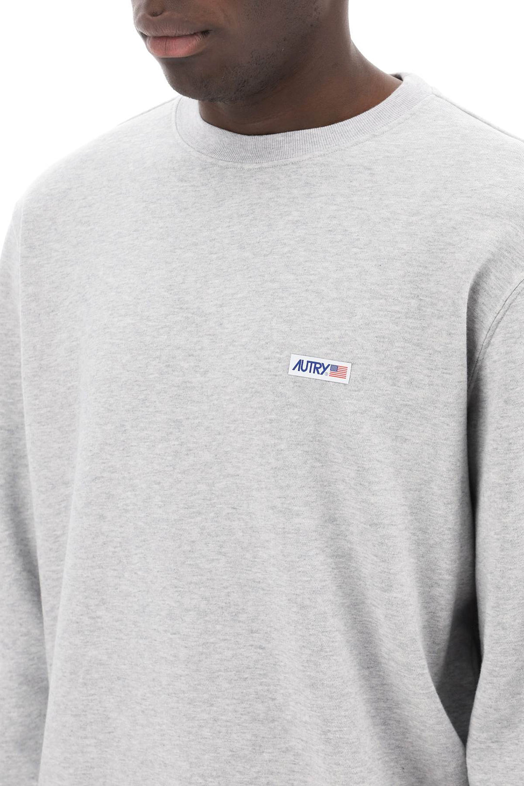 Sweatshirt With Logo Label - Autry - Men