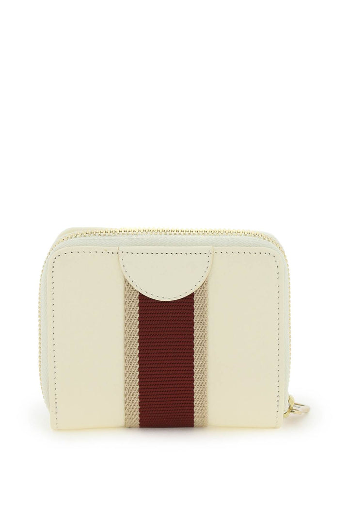 Leather Wallet With Ribbon - Il Bisonte - Women