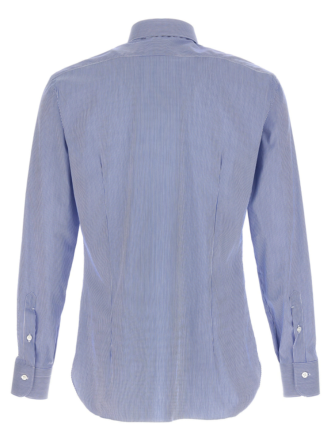 Stripe Poplin Shirt Shirt, Blouse Light Blue