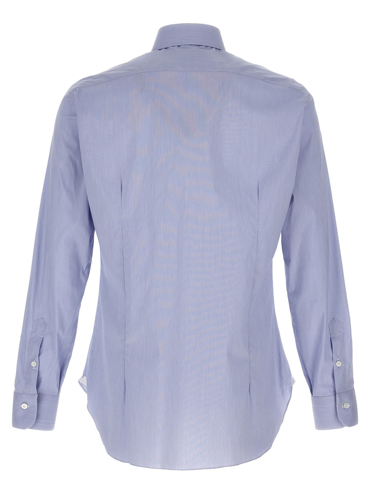 Fil A Fil Shirt Shirt, Blouse Light Blue