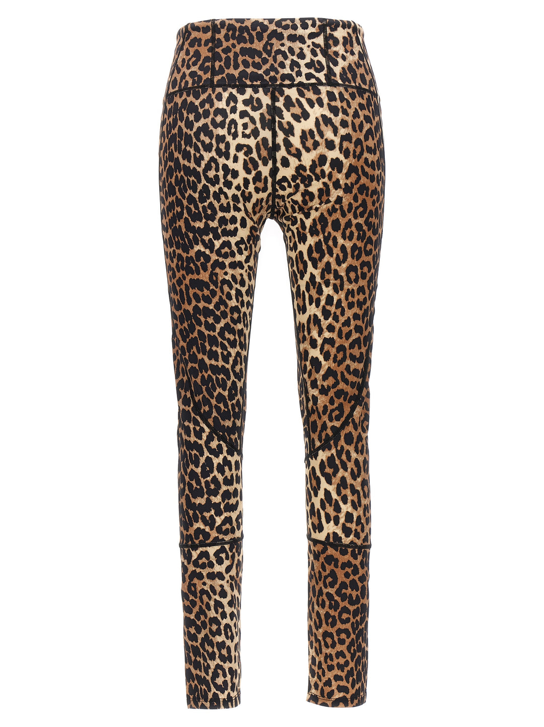 Logo Leopard Leggings Multicolor